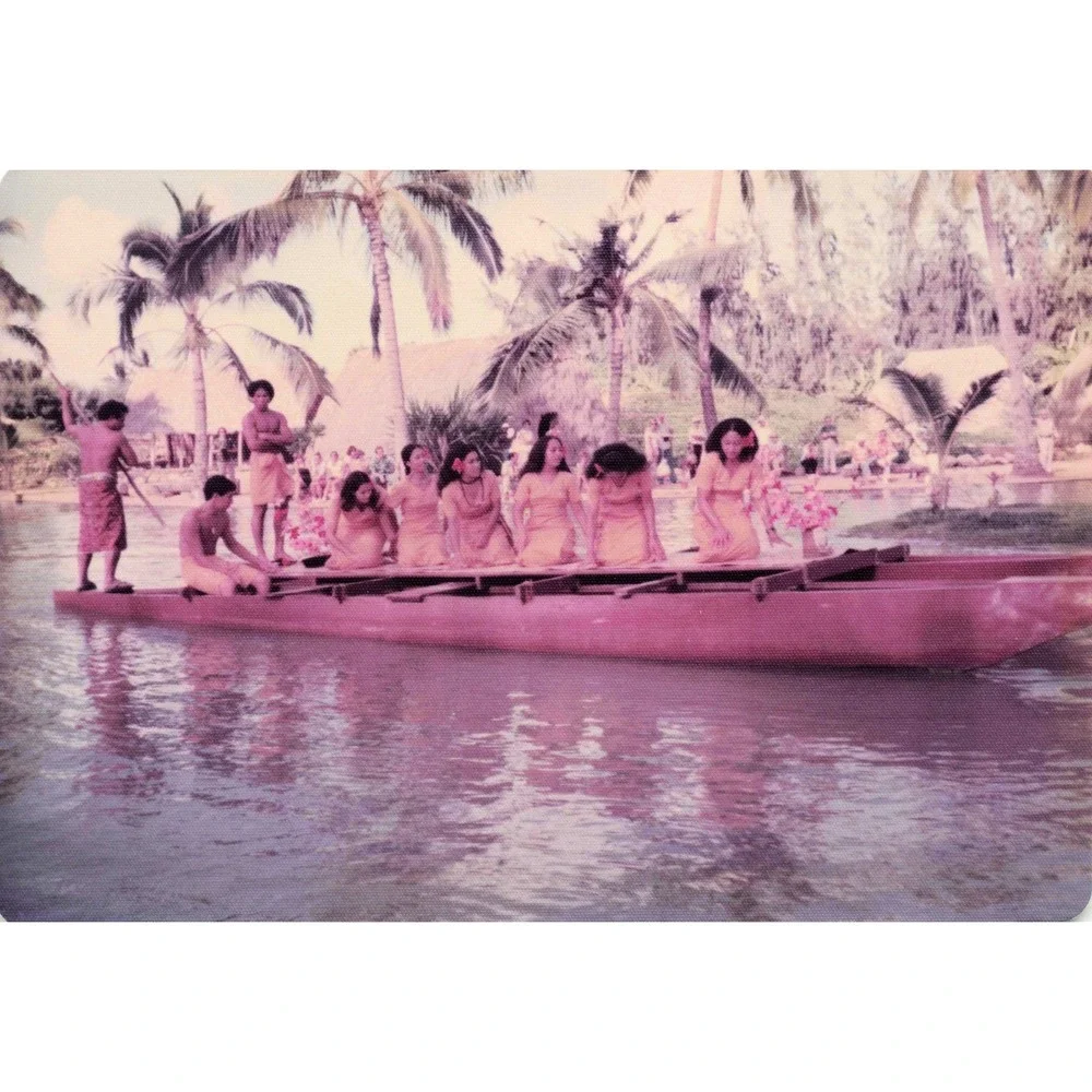 Vintage 1970s Polynesian Cultural Center Hawaii Canoe Pageant Photo Lot of 16 - Picture 10 of 16